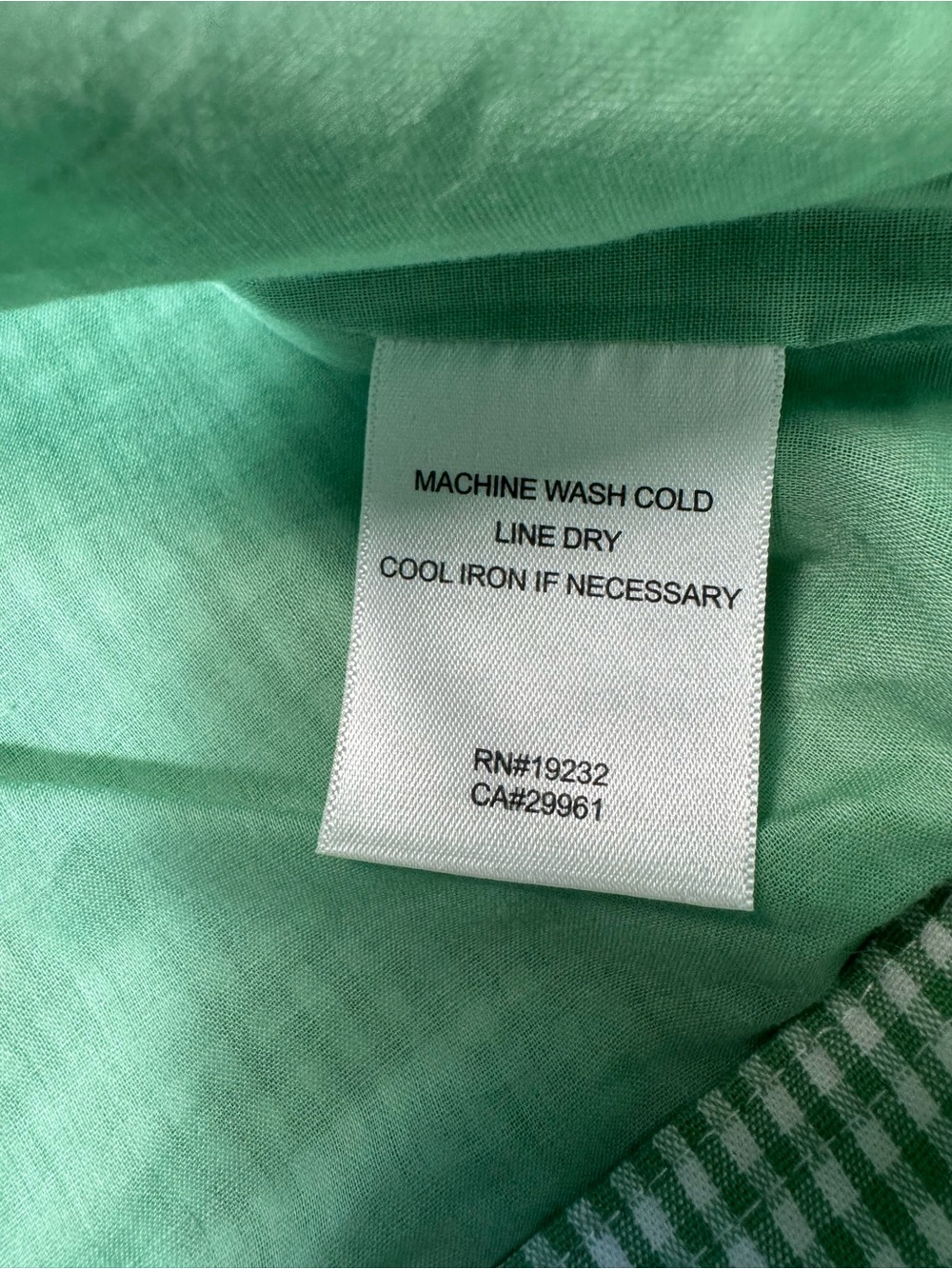 NWT New Alfred Dunner Kiwi Green Just Checking Cotton Jacket Size 12 - Picture 7 of 12